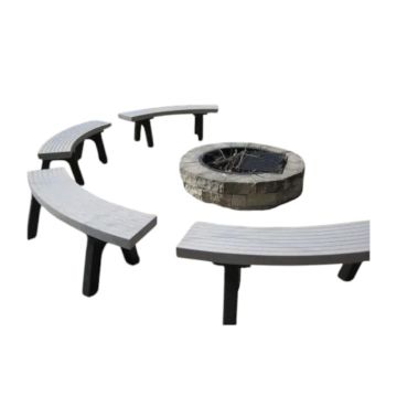 5-Ft. Curved Mesa Bench