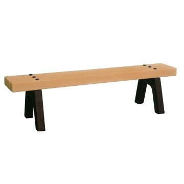 6-Ft. Recycled Plastic Sport Bench
