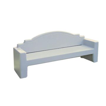 Plain Back Style Concrete Bench