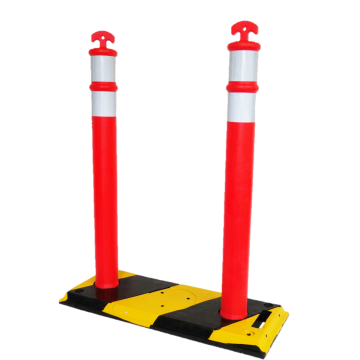 42 T-Top Reflective Delineator Post System with 30lb Base