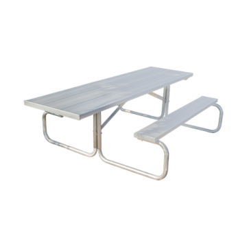FastBreak Aluminum ADA Picnic Table with 1-7/8" Frame