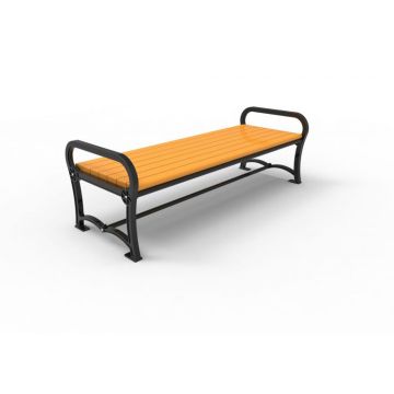 6' Charleston Recycled Bench without Back