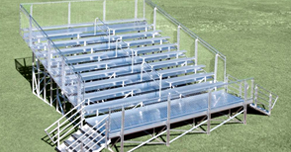 10 Row Elevated Bleachers