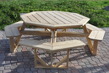Wooden Picnic Table