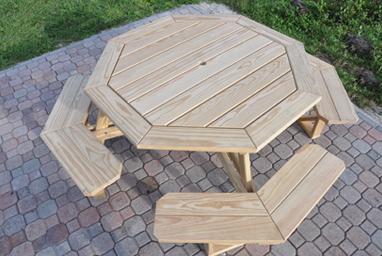 Wooden Picnic Tables