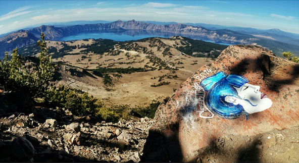 Park Vandalism in the News as Woman Defaces National Landscapes in 10 States