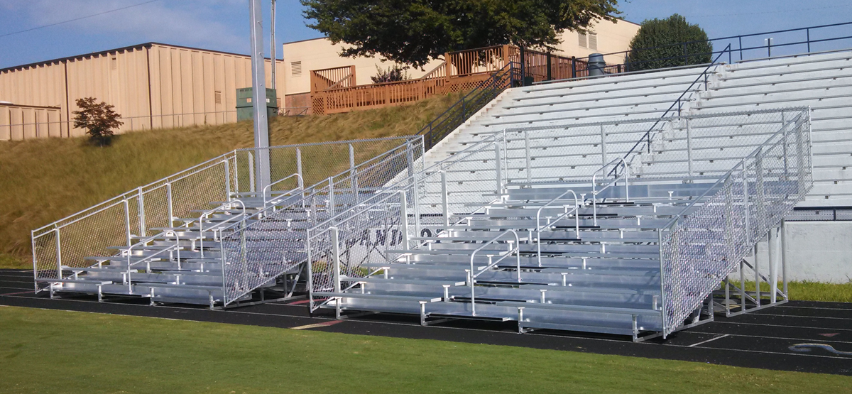 Aluminum Bleachers Can Earn You a Front Row Seat in Jail When Stolen
