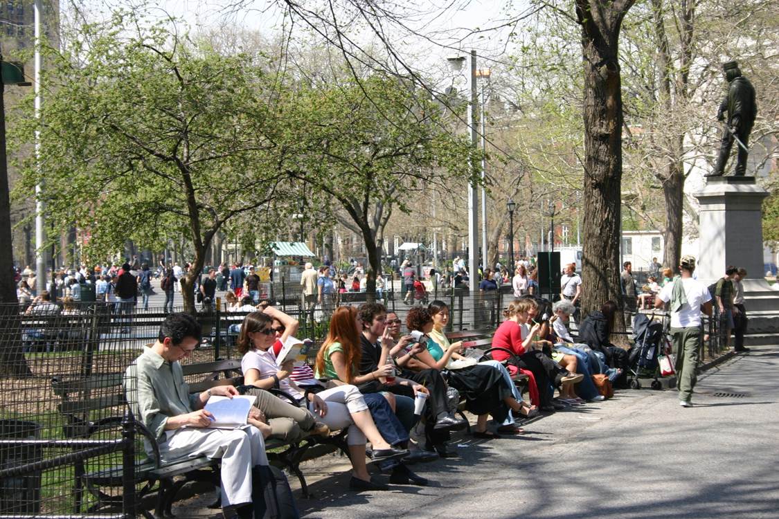 To Create a Great Space for the Public, Research Shows You Need the Right Mix of People, Benches, Flowers and Attitude