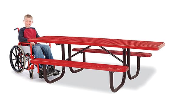 ADA Picnic Tables promote inclusiveness