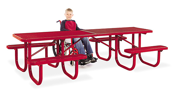 ADA Picnic Tables Can Make Your Park And Facility More Enjoyable For A Larger Number Of Visitors And Customers