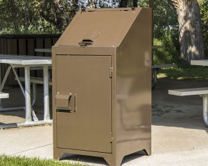 animal proof trash receptacles