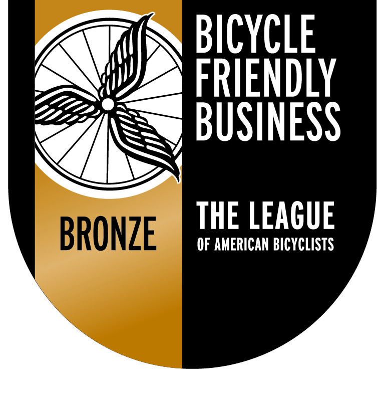 bicycle friendly business bronze seal