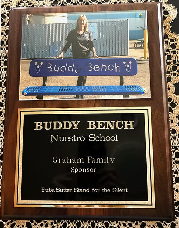Buddy Benches Added To Several Schools By Student Support Group