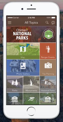 chimani park app