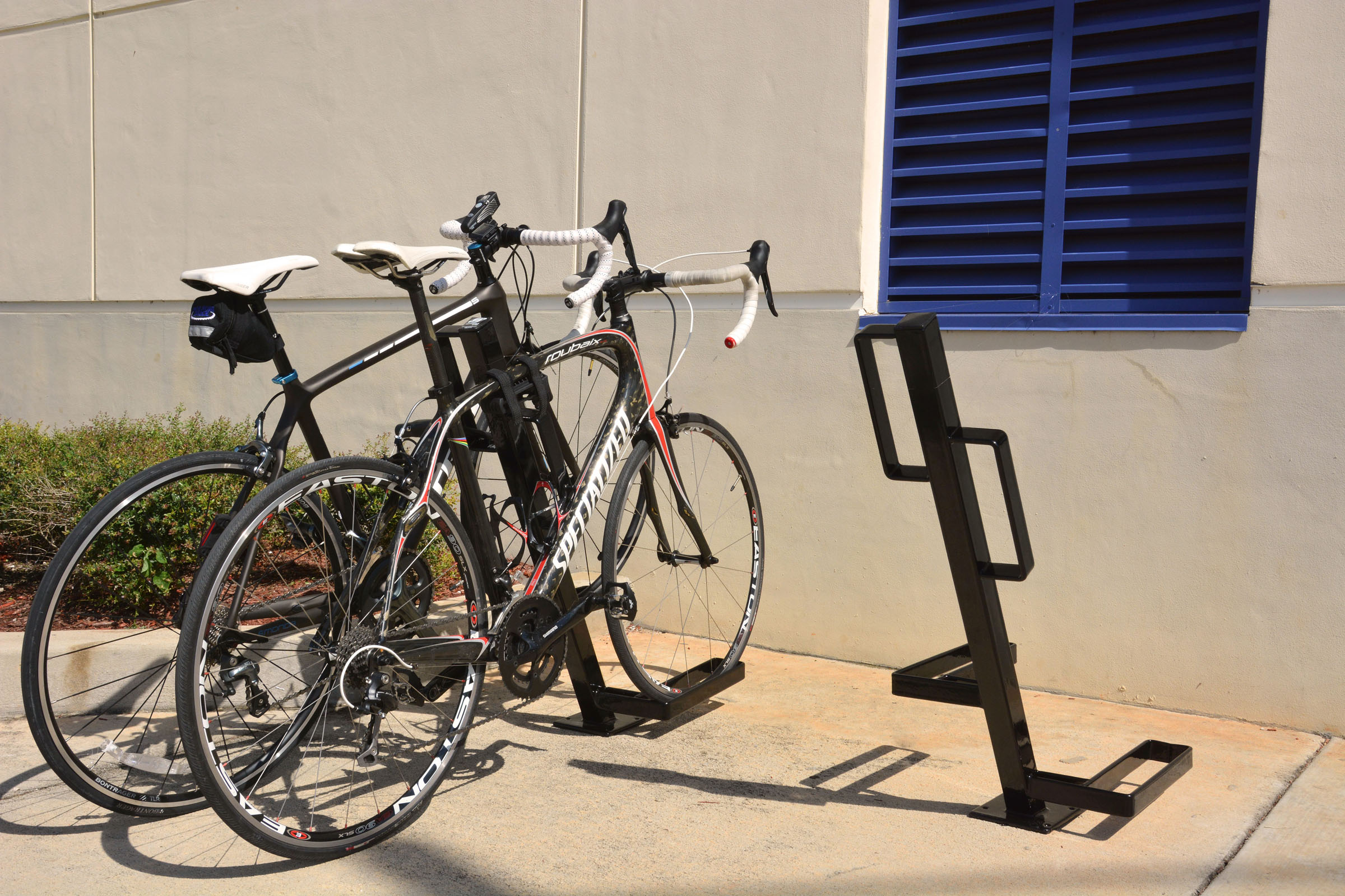 UpLift Bike Docks - the NEXT Big Advancement in Bicycle Parking with a Smaller Footprint and Better Security