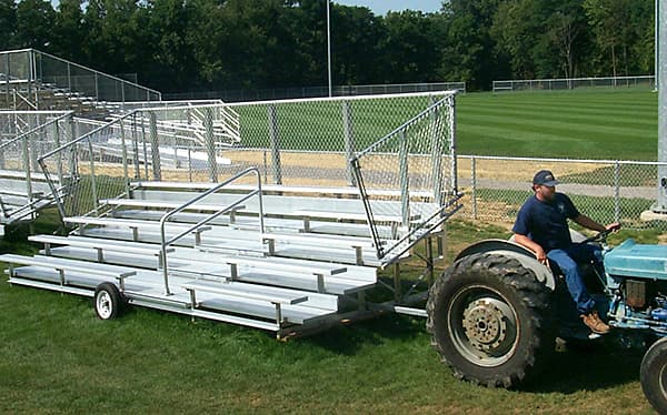 Portable Bleachers Added To Popular Horse Coliseum