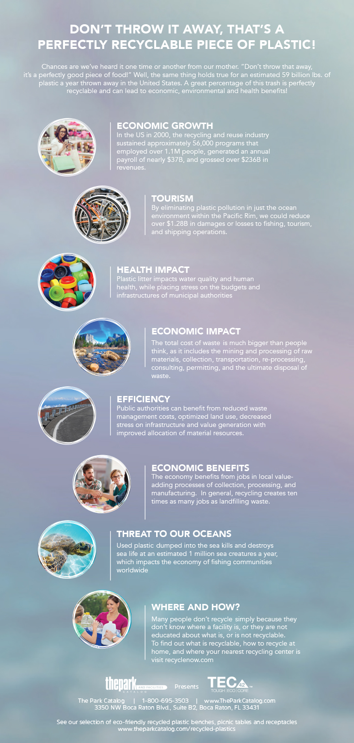 Recycled Plastic Infographic