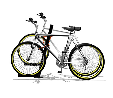 UpLift bike dock side view