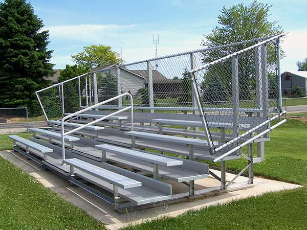 Check Here For Previous Model Numbers For Park and Facilities Catalog Aluminum Bleachers