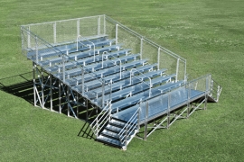 aluminum bleachers safety