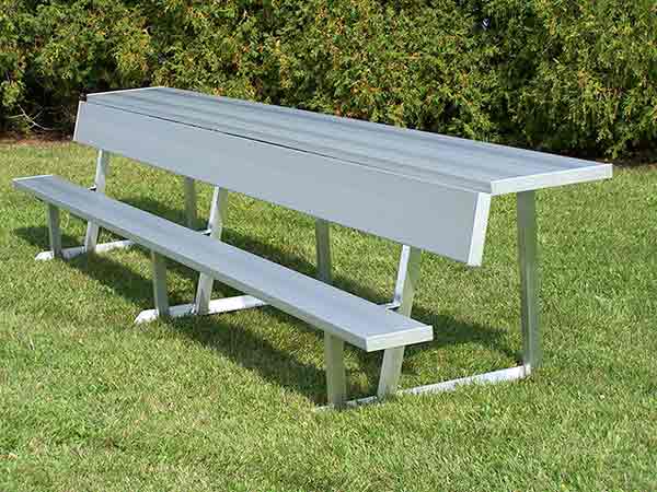 aluminum players benches