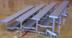 Tip and Roll Bleachers