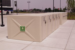 bike lockers