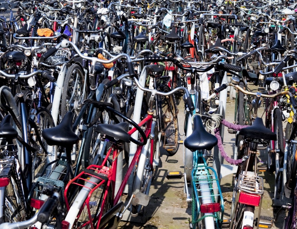 bike pile