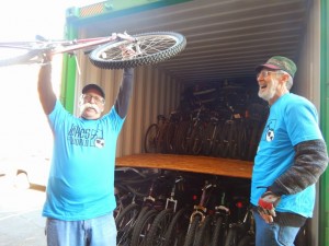 Volunteers for Bikes for the World