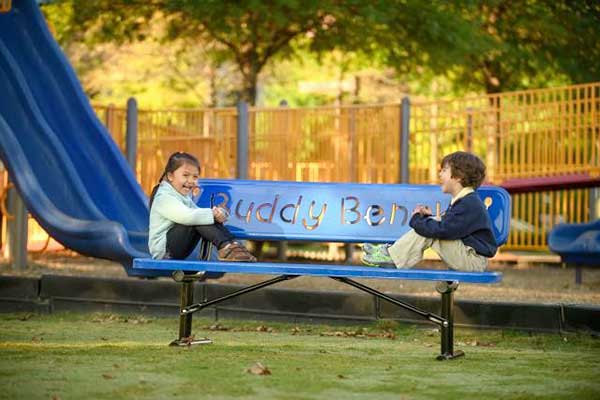 Buddy Bench Idea Shows Up At Different Schools For Different Reasons