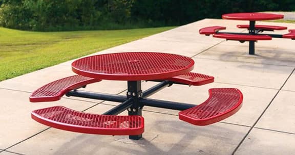 commercial picnic tables