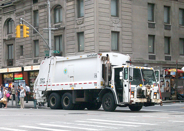 commerical trash cans NYC