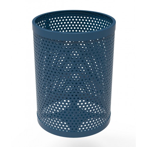 commercial trash cans metal