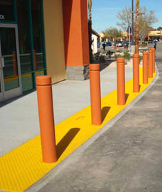 concrete bollards