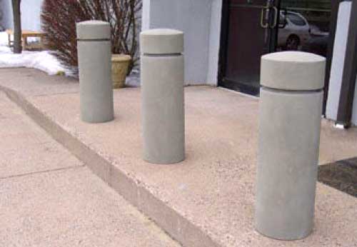 concrete bollards