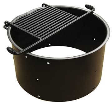 fire rings with cooking grates