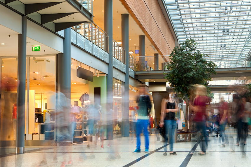 Handling Teens at a Mall Requires a Mix of Security and Sturdy Furniture like Steel Benches
