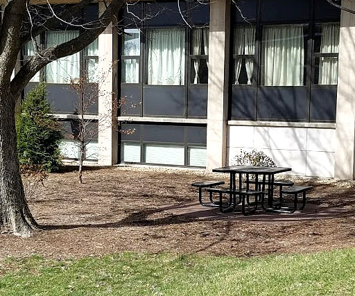 metal picnic tables