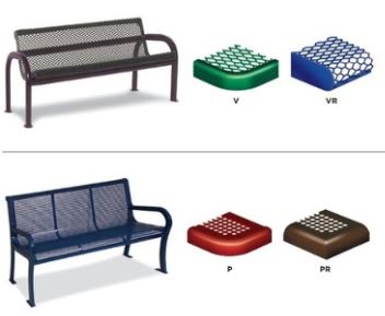 metal bench patterns