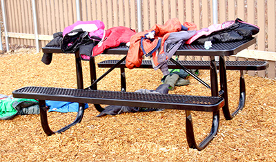 metal picnic tables rotary edit