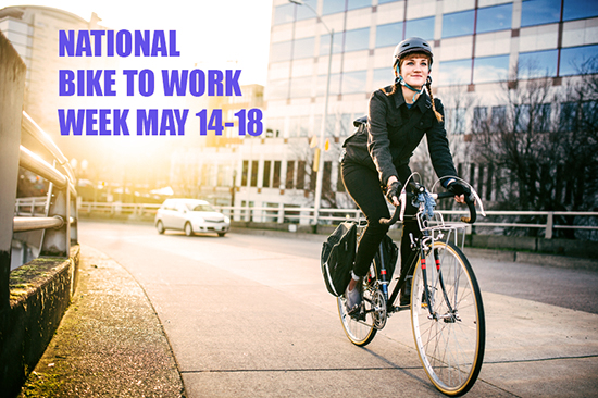 May 14-18 Is National Bike To Work Week - Here Are Some Tips To Know Before Commuting By Bicycle