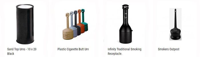outdoor ashtrays