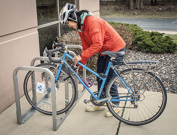 outdoor bike racks