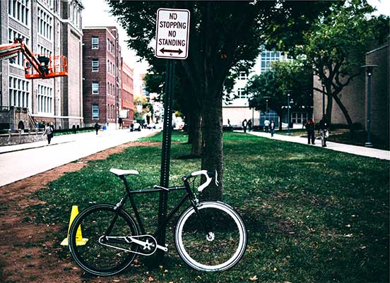 bike parking rack
