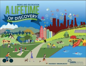 park and recreation month poster