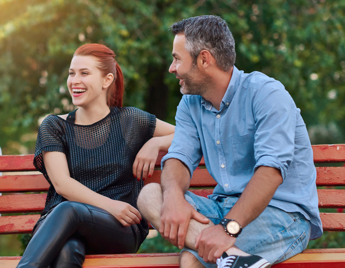 Park Benches are Famous for Meeting Old Friends or Making New Ones