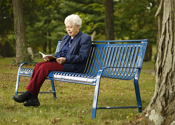 park benches