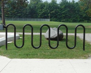 bicycle parking racks