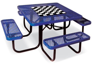 picnic tables game tops