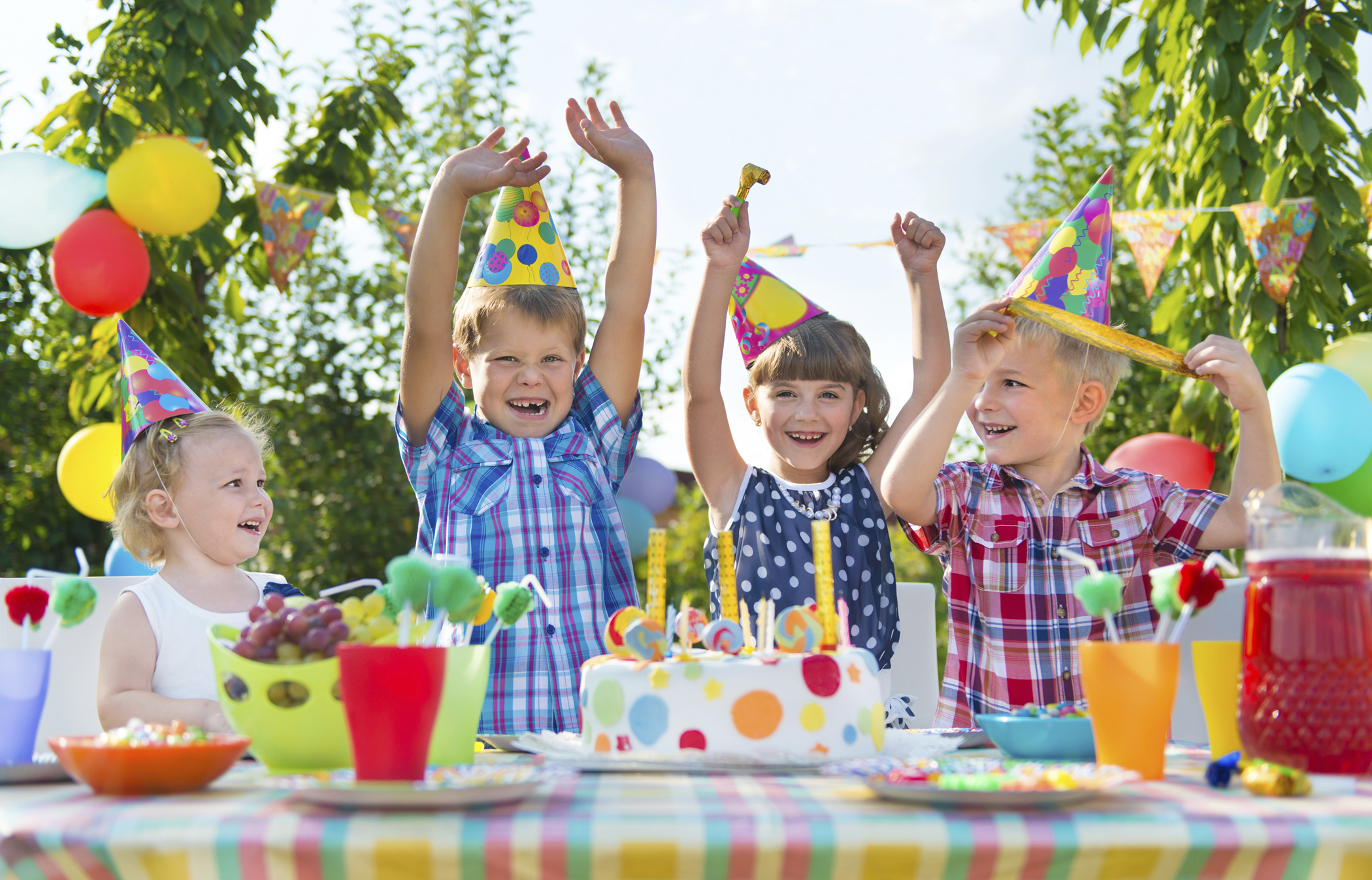 Picnic Tables and a Park are a Perfect (and Cheap) Formula for a Birthday Party